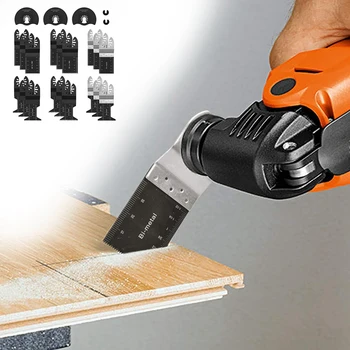 23Pcs Universal Knive Multi-Værktøj Quick Release Oscillerende savklinger Kit til Metal, Træ og Plast Skærende Værktøj
