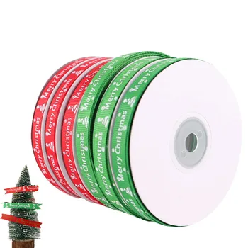 25Yard/Roll 10mm Grosgrain Bånd for Håndværk Bryllup Dekorative DIY Silke Satin Bånd Julegaver Kort Indpakning af Forbrugsstoffer