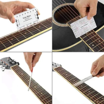 27 Pc ' Guitar Reparation Værktøj til Akustisk Ukulele Mandolin, Guitar Installation Procedure Wire Tang String Organizer