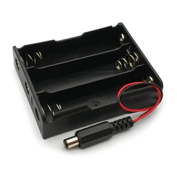 28EA 18650 Batteri, Beholder til Opbevaring Boks DIY Batterier Klip Holder med DC Mandlige Power Batteri Opbevaring Sag