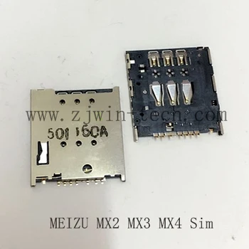 2STK-50STK/PAK SIM-kort holder stik for telefon MEIZU MX2 MX3 MX4 sim