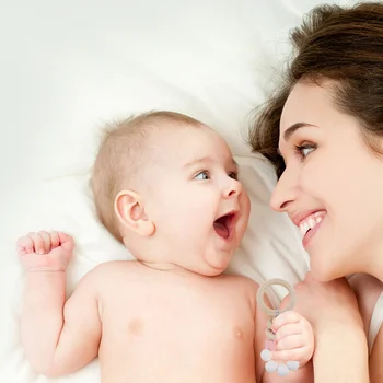 2stk Baby Begyndervanskeligheder Legetøj Kreative Spædbarn Bidering Sikker Baby tænderskæren