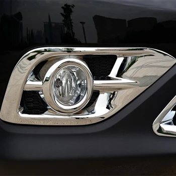 2stk Bil Foran Tåge Lampeskærme Dekoration Frame Lampeskærm Lyse Stribe Patch til Honda CR-V 2012-