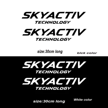 2stk Bil Organ, Mærkat For Mazda Skyactiv-Teknologi Logo 3 6 CX-5 CX3-Bil Tilbehør