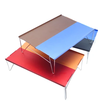 2STK Camping Bord, Skrivebord-Inventar Edb-Bed Folde Ultralet Picnic Klatring Udendørs