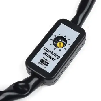 2stk Dynamisk Turn Signal Indikator-LED Baglygte til Venstre&Højre Baglygte Add-on-Modul, Kabel-ledningsnet Til Audi A6 4G 2012-2018