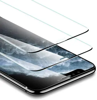 2STK er egnet til Iphone 11PROMAX/XSMAX hærdet glas skærm protektor, høj kvalitet og HD-film mobiltelefon tilbehør