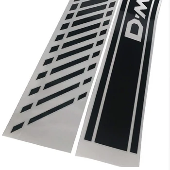 2stk Gradient Døren Decal Sticker Side Grafik Bil Klistermærker Til 2016 ISUZU DMAX Dyr AFHENTNING