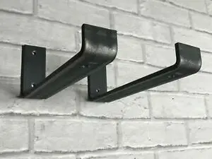 2stk Heavy-duty Steel Frame-Tv Hylde Beslag Industrielle Stilladser yrelsen væghylder Flydende bogkasse møbelbeslag