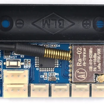 2STK Ra-02 LoRa Radio Knude V2.0 433MHz SX1278 Trådløse Modul IPEX-Interface til Arduino ATmega328P 3.7 batteriholder