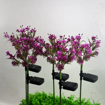 2stk Solar Light-LED ' en Butterfly Orchid Græsplæne Lampe Udendørs Vandtæt haven Haven Park, Sti-Korridoren Græsplæne Dekorativ Belysning