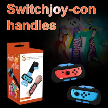 2STK Spil Håndled Band Armbånd Til Nintendo Skifte Glæde-Con Controller Justerbar Just Dance Armbånd Hånd Stropper Tilbehør