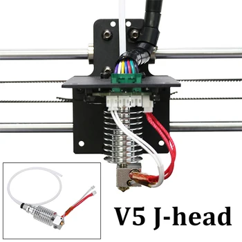 2stk V5 J-hoved Hotend Kit Ekstruder Varmelegeme Blokere For Anycubic I3 Mega 3D-Printer Dele VS V6 Hotend