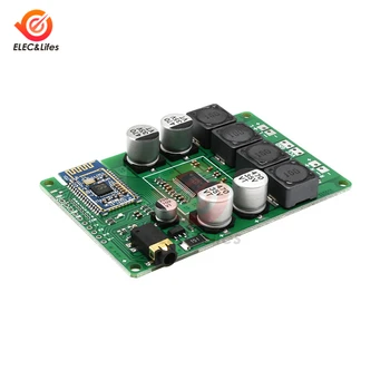 2x30W AUX Audio Bluetooth-5.0 Effektforstærker Bord modul TTL seriel port 8-26V For impedans 4/6/8 ohms højttaler