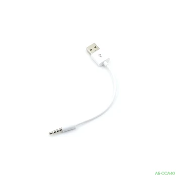 3,5 mm Jack AUX til USB 2.0 Oplader Data Sync Audio Adapter Kabel til iPod Shuffle 3rd 4th 5th 6th gen-Afspiller Ledning Stik
