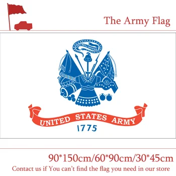 30*45cm Bil Flag Amerikas Army Sekretær stabschef Flag 90*150 cm 60*90cm 3*5 Meter Polyester Banner