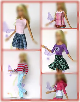 30 cm Dukke Kjole Mode Tøj, der passer til licca Til Barbie Dukke til blythe Tilbehør Baby Legetøj Bedste Pige