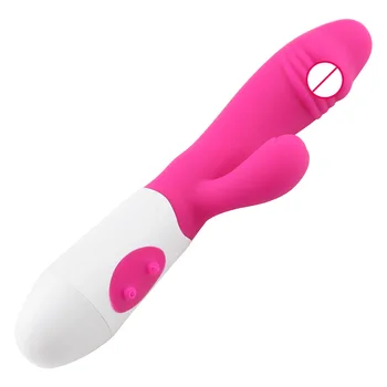 30 Hastighed G-Spot Vibrator til kvinder Dildo Genoplade Rabbit Vibrator til Vaginal Klitoris massager Masturbator Sex Legetøj til Kvinder