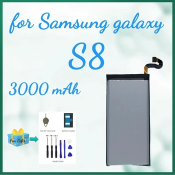 3000 mah Batería for Samsung s8 Batteri Original Erstatning for Samsung galaxy s8 Batteri Udskift G9500 SM-G950U EB-BG950ABE