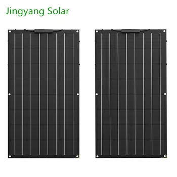 300W Solpaneler 3STK af 100W Panel Solar Monokrystallinske Solcelle 12V Solar Oplader til båd 200w 400w fleksibel solar panel