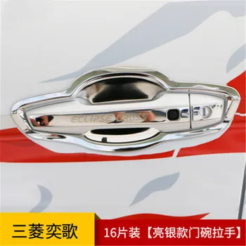 304 rustfrit stål Bilens dørhåndtag døren skål dekoration indsætte trim til 2018 2019 Mitsubishi Eclipse Cross Car styling