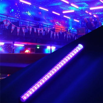 32cm Sort Lys Bar Scene Lys 10W T8 Integreret UV-Pære LED Sort Lys Bærbare Party Club DJ-Udstyr Med Skifte