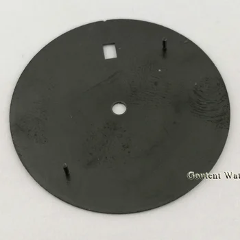 33.5 mm urskive sort sølv blå sterile passer NH35 NH35A automatisk bevægelse lysende