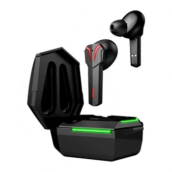 34YC Bluetooth-Ørestykker Vandtæt in-Ear Trådløse Hovedtelefoner Genopladelige Tilfælde Hovedtelefon Komfortable 400mAh Lav Latency