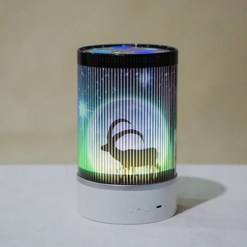 360 Roterende Dæmpbar Dynamisk Lampe Animerede Projektor Lyser Natten Bærbare USB-Soveværelse Part Genopladelige Nat Lys til Kid