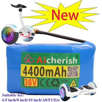 36V, 4.4 Ah Lithium-Batteri Til El-Scooter, 4400Mah, For 2 Hjul, Self-Balancing, der er Egnet Til 6,5 Tommer /8/10/A8/F1 Tommer