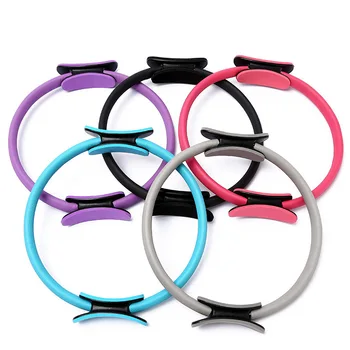 38cm FRP crescent håndtere Yoga Cirkel Pilates Sport Magic Ring Kvinder Trænings-og Kinetisk Resistens Cirkel Pilates Tilbehør
