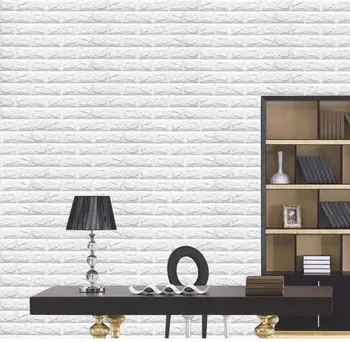 3D-Brick Wall Stickers Høj Kvalitet Vandtæt XPE Skum Til Stue, Soveværelse DIY Selvklæbende Tapet Kunst Hjem Wall Decor