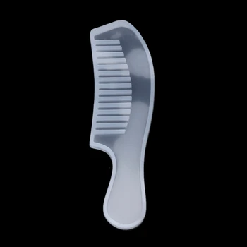 3D-Gennemsigtig Silikone Kam Skimmel Epoxy Harpiks Forme Til DIY Smykker Gør Værktøjer
