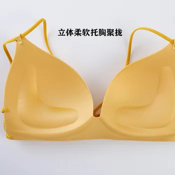 3D Sexy Undertøj Problemfri Sport Bra Ryg-Top-Bh Push-Up Bralette Brystholder Kvinder Undertøj wrap pige tilbage rem bra vest