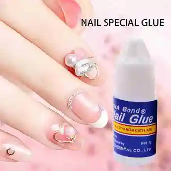 3Ml Negle Lim Erhverv, der Anvendes til Falske Negle Lim På Neglene Professionel Salon eller Brug i Hjemmet Nail Foil Lim Manicure Værktøj