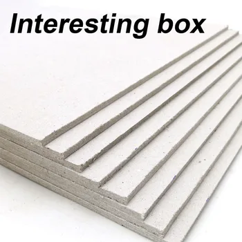 3mm tyk grå karton karton model pap chassis modellering materiale håndlavet DIY produktion pap