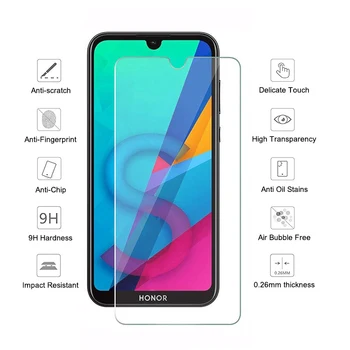 3Pcs Beskyttende Glas på Ære 8X 8A Pro 8S 8C Screen Protector Glas til Huawei Honor 8A 8S 8 X S 8 Honor8X Honor8S Film
