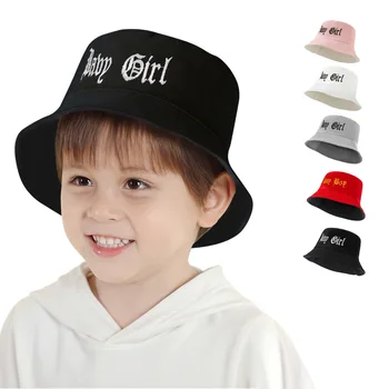 3pcs Nye Børn Bucket Hat, som jeg ELSKER FAR Sommer Fn ' s Hat til Dreng Piger Udendørs Rejse Casual Love Heart Panama Bob Hat Kids
