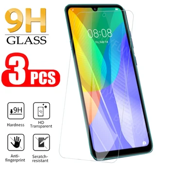 3Pcs skærmen Hærdet Glas film For Huawei Y6 pro prime 2019 Beskyttende Glas Til Huawei Y6s Y6p Y6II sikkerhedsglas Super klar