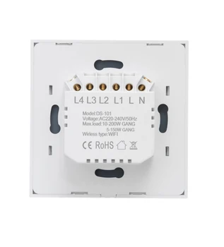 3pcs Smart Home Hus Wifi Wireless Remote Switch Afbryder i Nærheden af LED-Lys Controller-Modulet Alexa Google Startside Smartlife Skifte