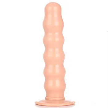 4,5 cm Gå Ud Plug-Perler Enorm dildo Sugekop Blød Anal sex plug Prostata massage voksen sex legetøj til mænd Erotisk buttplug for kvinder