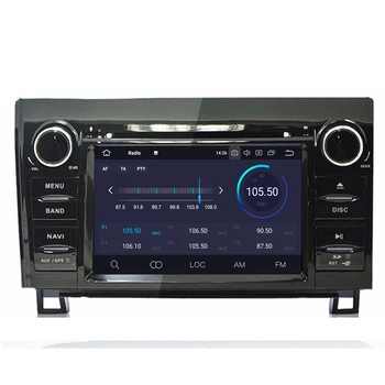 4 GB RAM, Android 10 Bil DVD-Afspiller Stereo-Radio For Toyota Tundra 2007-2013 & Sequoia 2008-Radio GPS-Navigation DAB+ Wifi