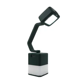 4 I 1 Gave Lanterne Bluetooth Højttaler Vandring Nat Lys USB-Genopladelige Med Håndtag Camping Lampe Udendørs Vandtæt Deformerbare