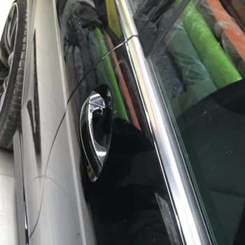 4 x ABS Carbon Fiber Bilens dørhåndtag Trim til Mercedes Benz a GLK GL ML C-Klasse W204 X204 W176 Bil Tilbehør