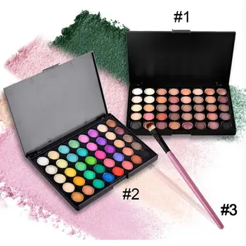 40-Eyeshadow, Varm Farve, Røget Makeup, Make-Up Palette, Pearly Mat Multi-Farve Øjenskygge Palette