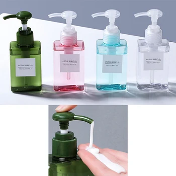 4Color Bærbare Rejse Pumpe sæbedispenser Badeværelse Vask Shower Gel, Shampoo, Lotion Flydende håndsæbe Pumpe Flaske Container 100 ml