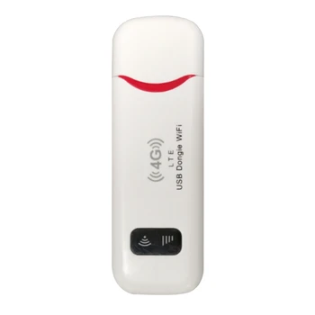 4G WiFi-Router til USB-Modem USB-Dongle 150Mbps Bil Trådløst Hotspot med SIM-Kort Slot Mobile WiFi