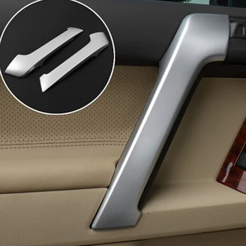 4PS Bil ABS Indvendige dørhåndtag Trim til Toyota Land Cruiser Prado 150 2010-2018 Tilbehør
