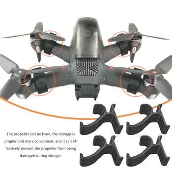 4stk Indehaveren Drone Tilbehør, der er Nemt at Installere Fastsættelse Udendørs Holdbar Mini Black Propel Stabilisator Bærbare Passer Til DJI FPV Combo