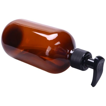 4stk Nye 500Ml Pumpe Flaske Makeup Badeværelse Flydende Shampoo Flaske Rejse Dispenser Flaske Container til Sæbe, Shower Gel